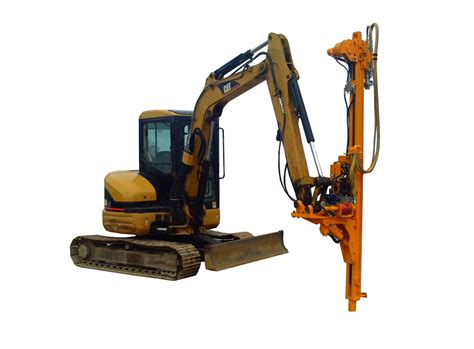 mini excavator drill exporter|mini rock drill attachments.